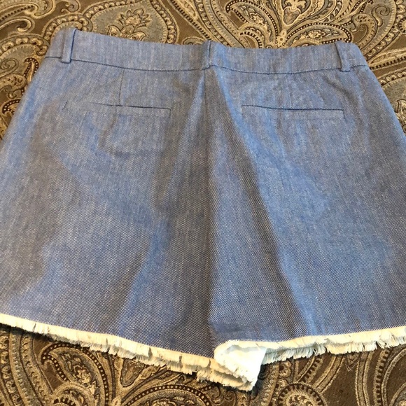 J. Crew Chambray Shorts EUC - Picture 4 of 5